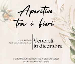aperitivo tra i fiori 