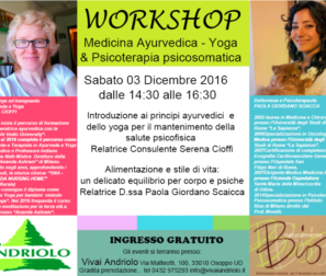 workshop ayurveda 